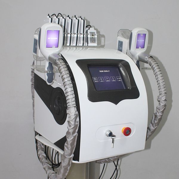 

2 handles cryolipolysis machine fat e slimming machine lipo laser cavitation cellulite removal 2cryo handles can work together