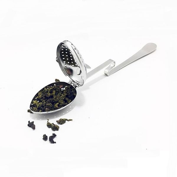 

304 stainless steel cup-type tea clip tea filter ball tea tool lz1462