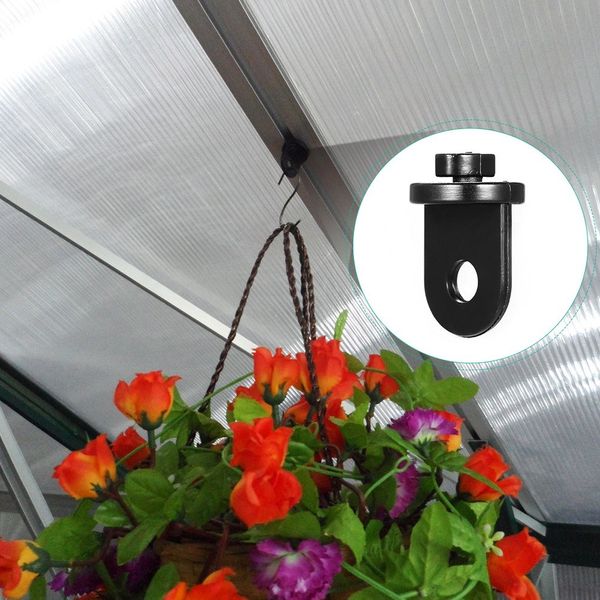 10 teile/satz Garten Pflanze Blumen Gebunden Bündel Zweig Clamp Clip Kunststoff Kleiderbügel Hängen Haken Gewächshaus Gadgets Gemüse Reben Befestigungs Werkzeug