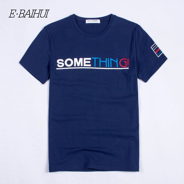 

e-baihui 2018 mens t shirts fashion swag 100% cotton clothing male slim man t-shirts skateboard swag tees men t shirt t020, White;black