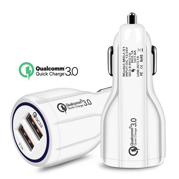 

Quick charge 3 0 car charger for phone dual u b car charger qualcomm qc 3 0 fa t charging adapter u b car charger