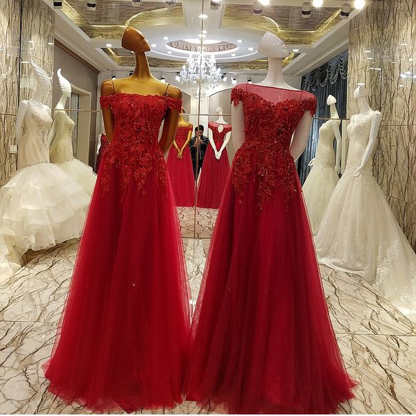 

2019 вечерние платья с короткими рукавами плюс размер длина пола красный вечерние платья выпускного вечера фарфора-line платье лодка чистой, Black