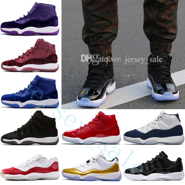 

2018 mens women high new 11 royal blue prm heiress gym red barons basketball shoes designer outdoor shoes sports sneakers for men shoe