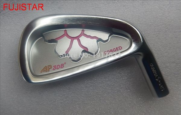 

fujistar golf dumina ap 308 forged carbon steel with cnc milled golf iron heads for lady #4-#p ( 7 pcs/set ) silver colour