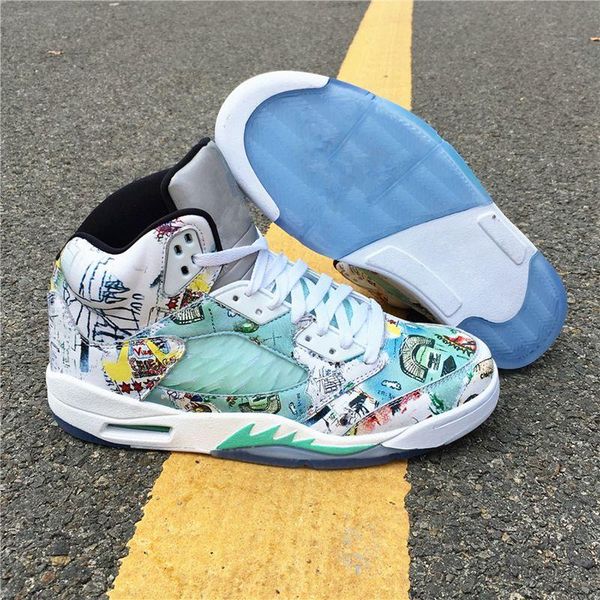 

Cheap 5 Wings Mens Basketball Shoes 5s v BCFC PARIS SAINT GERMAIN ORANGE PEEL Sports Sneakers Athletics Boots Trainers Free Shippment