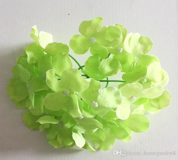 

simulation hydrangea head wedding ceremony flower wall qing lu lu plant wall decoration wholesale fake flower big flower head