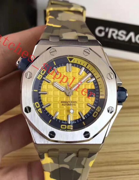 

Factory direct For Men Fashion Classic Style 42mm royal oak Offshore Diver High Quality Automatic Movement Wristwatches Sapphire 15710ST -A1