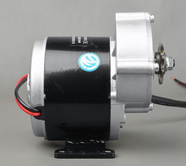 MY1016Z3 350W 24V DC Brush Motor Triciclo elettrico Gear Motor E Bike Scooter Moto DC Gear Motor