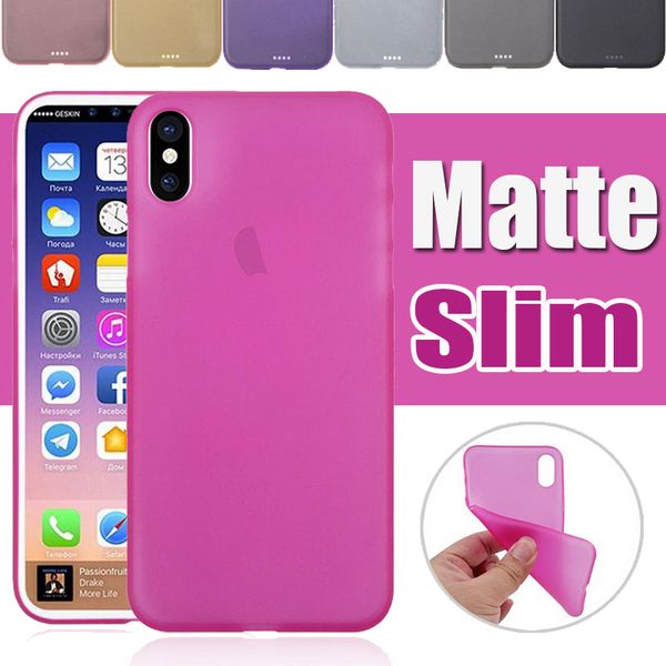 

0 3mm ultra lim matte fro ted tran parent flexible cear oft pp cover ca e for iphone x max xr x 8 plu 7 6 6 am ung galaxy 9 8 note