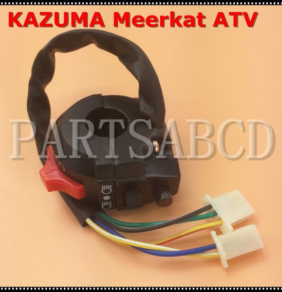 

kazuma 50cc 110cc meerkat atv quad starting function switch assy
