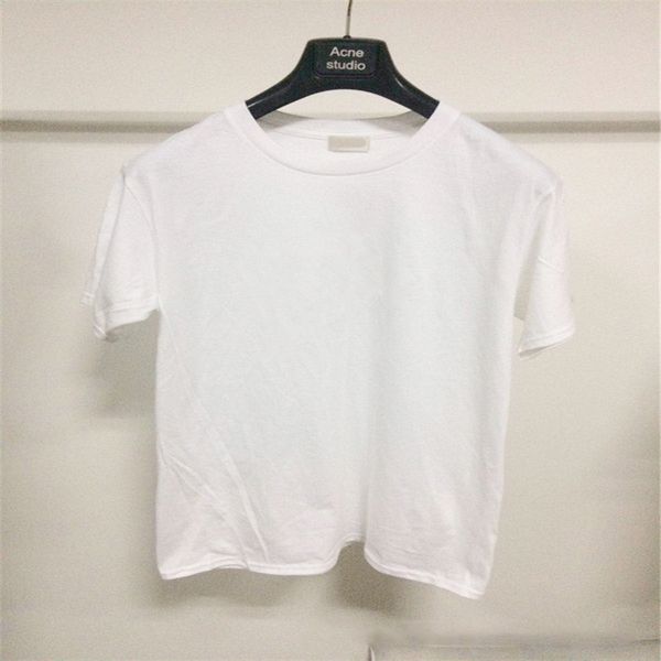 

fashion t-shirt men women streetwear tees brand shirt letter print t-shirt 5color cotton blend designer t-shirt men pure color, White;black