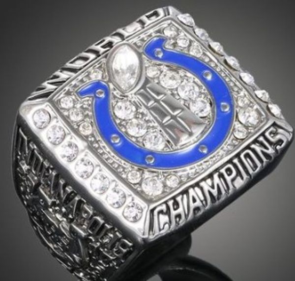 

Newest arrival jewelry 2006 Colts championship ring for boy father husband gift fans souvenir