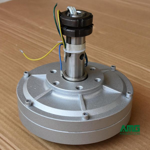 30W 200RPM 12 / 24VDC a bassa velocità bassa iniziale per il magnete permanente fai da te alternatore generatore coreless