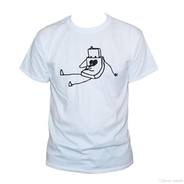 Robot Love Cute T Shirt Funny Valentine Graphic Printed Tee