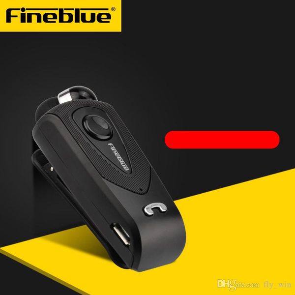 

fineblue f930 wireless auriculares driver bluetooth headphone in-ear earphone calls remind vibration wear clip headset