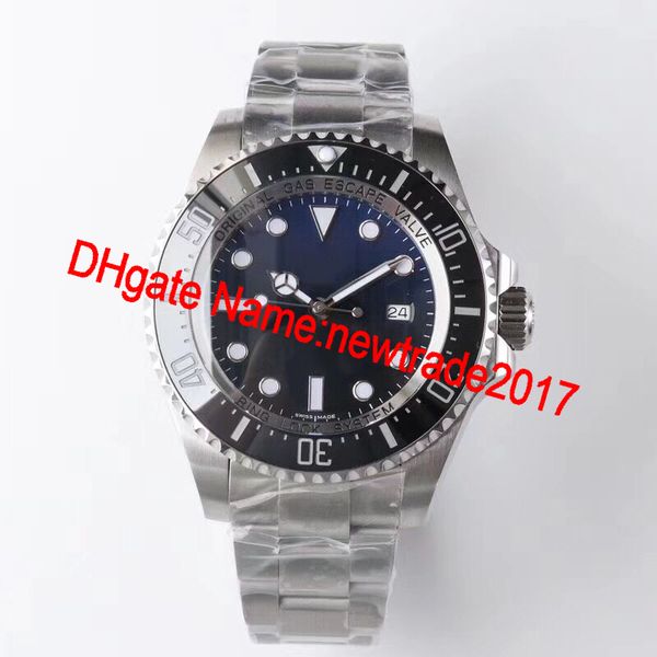 

Роскошные AAA + качество часы 44 мм глубоководных обитатель моря 126660 D-синий циферблат керамическая рамка из нержавеющей стали Азии автоматический 2813 мужские часы