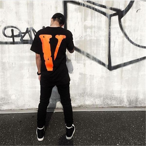

Fashion Mens T-shirt Casual Designer Shirt Black White Size S-XXL Cotton Blend Crew Neck Short Sleeve Letter Print Hip Hop High Street