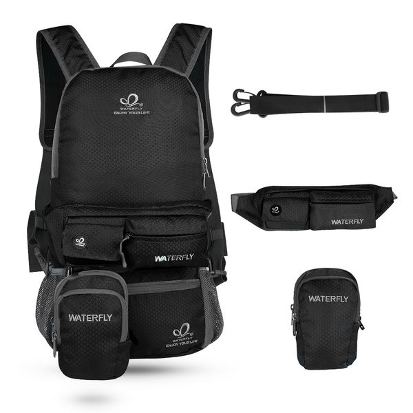 

watertfly 4-1 hiking backpack smart transform multi-function alternative trend