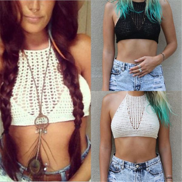 

2018 new style fashion women summer vest crop tank sleeveless tee lace blouse 2 color camis, White