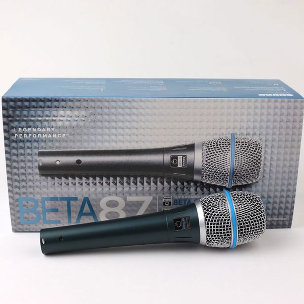 

Профессиональный Microfono Beta87 проводной ручной вокальный динамический микрофон кар