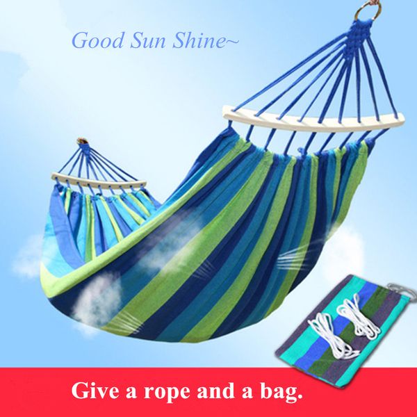 

new portable hammock 1~2 person camping survival garden hunting leisure travel furniture parachute hammocks sleeping bed