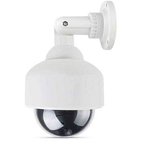

fake dummy camera speed dome waterproof outdoor indoor security cctv surveillance camera flashing red led ing