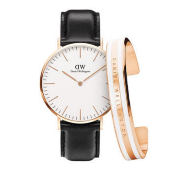 

2018 новая мода DANIEL WELLINGTON часы 36 мм женские часы люксовый бренд 40 мм мужские часы Кварцевые часы Feminino Montre Femme Relogio