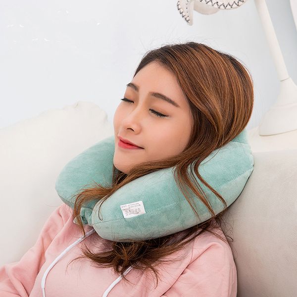 Hot Sale Comfortable Memory Cartton U Shaped Pillow Cushion Neck