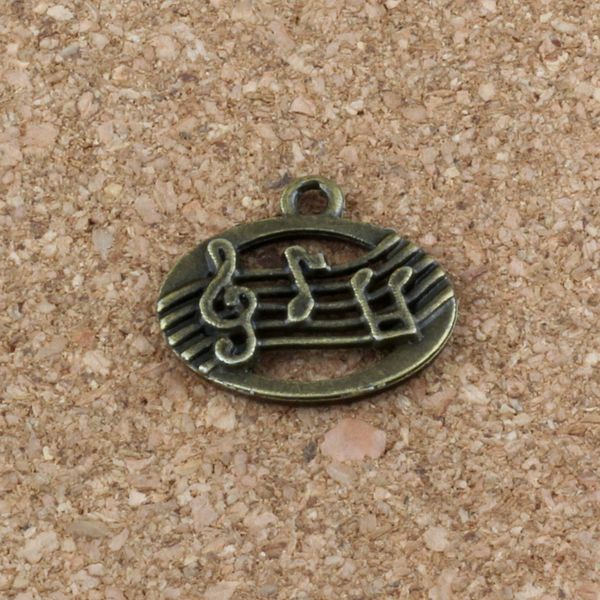 

musical note charms pendants 100pcs/lots 19.8x17mm antique bronze alloy fashion jewelry diy fit bracelets necklace earrings a-293, Bronze;silver