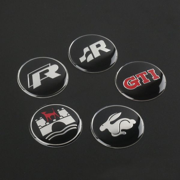 

45 мм R SR GTI злой Кролик переоборудование логотип рулевое колесо центр эмблема для V