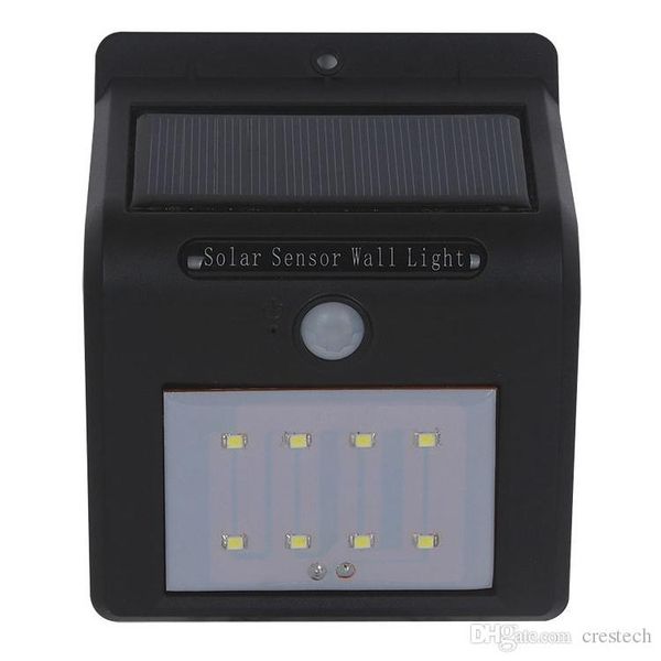 

shipping via dhl led solar wall light solar powered wireless pir motion sensor light outdoor garden landscape yard lawn security wall lamp