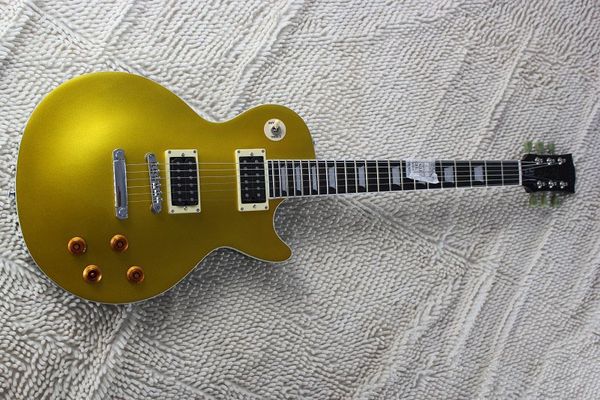 

Shippingprice lp cu tom orange color tandard 6 tring electric guitar
