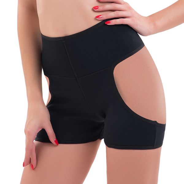 

2017 women boyshorts enhancer hip pad panties butt knickers shaping tummy control push up butt lift panties underwear, Black;pink