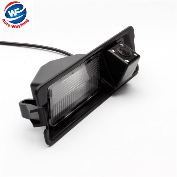 CCD HD nachtsicht 4 LEDS Spezielle Auto Rückfahrkamera Für Nissan March Renault Logan Renault Sandero W