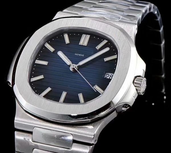 

2018 luxury pate phili nautilidae port watch brand automatic movement watche ca e gray dial liver tainle men mechanical wri twatche