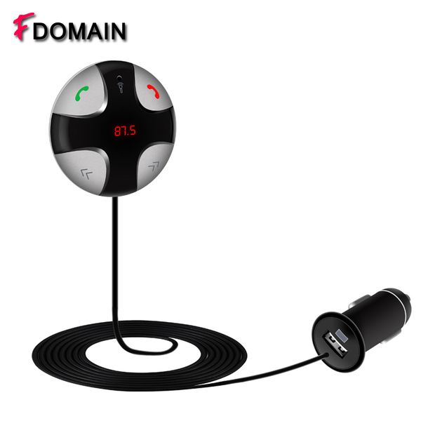 

fdomain car bluetooth hands adapter kit wireless mp3 player stereo pll fm transmitter with usb charger