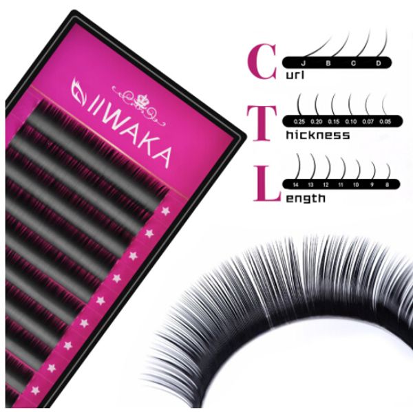 

charming lash j/b/c/dl faux hair silk lashes eyelash false mink eyelash extensions 3d 6d curl lashes fake lashes