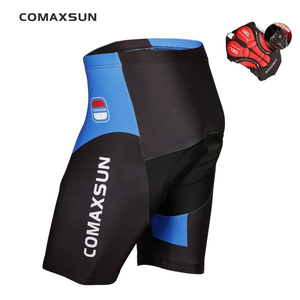 

comaxsun cycling shorts 5d gel padded shockproof mtb bike bicycle road ropa ciclismo tights, Black