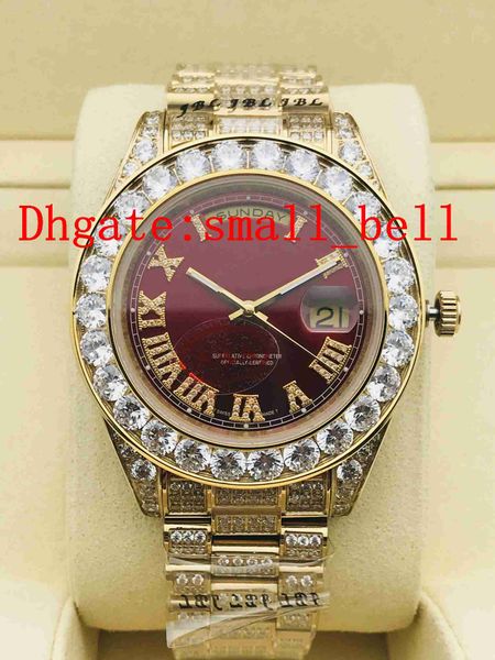 

2019 116233 men 039 316 tainle teel 18k gold diamond watch imported 2813 automatic machinery 43 12 5mm men 039 diamond watch