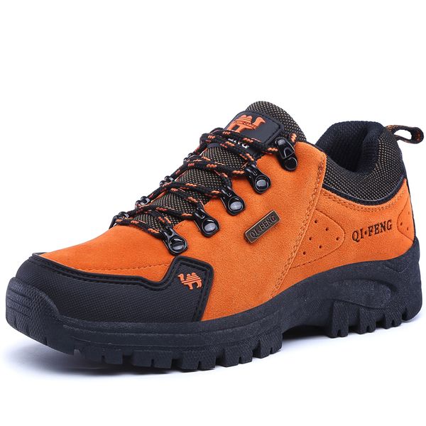 

brand men's hiking shoes anti-skid mountain climbing boots outdoor athletic breathable men trekking shoes waterproof women boots