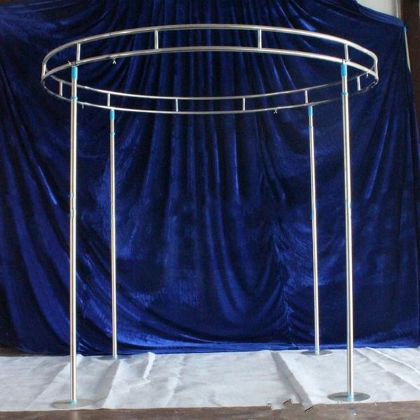 

round shape backdrop stand \ stage stent for wedding decoration