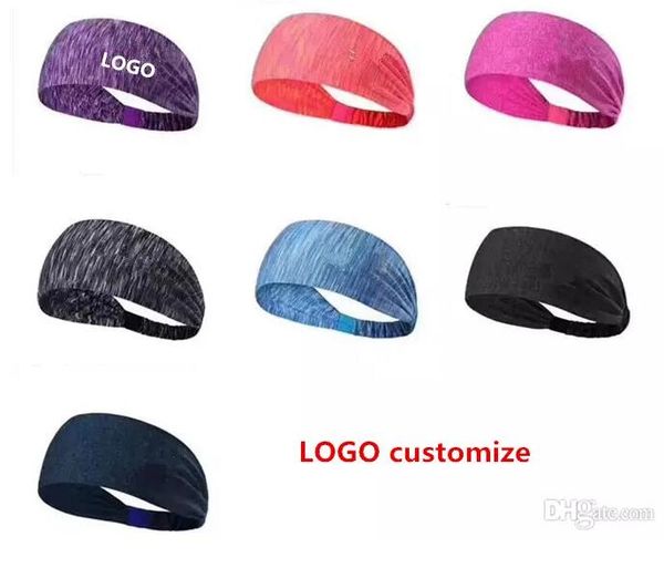 

Headband 18 color port tretch ela tic yoga weatband port headband for running working out gym tretch headband hair band, Black;brown
