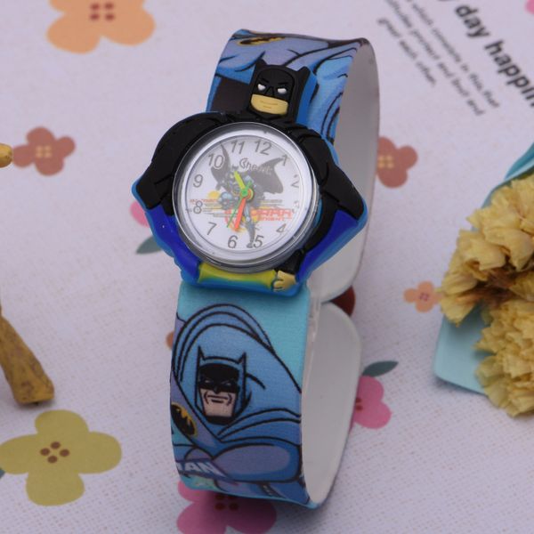 

Детские наручные часы силиконовые Coloful конфеты мультфильм пощечину часы 3D мультф