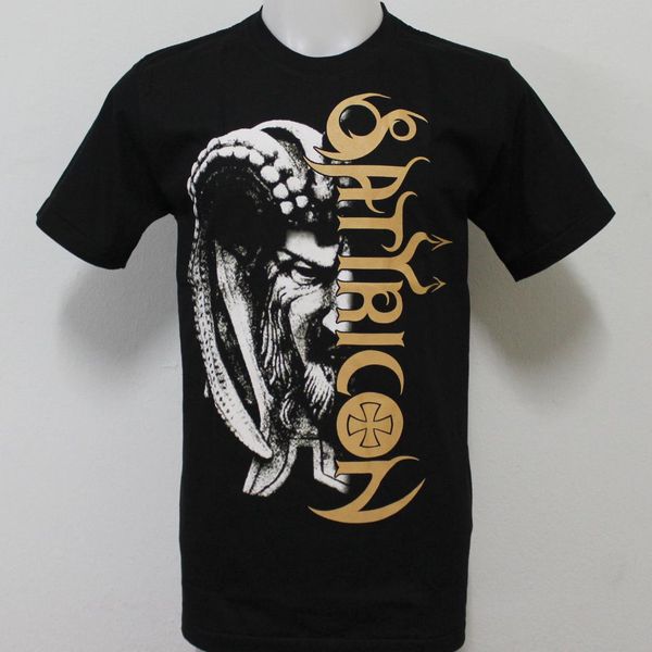 

satyricon now diabolical t-shirt 100% cotton new size s m  xl 2xl 3xl men t shirt fashion, White;black