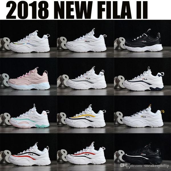 Mode Qualität Bunte Orange Freien Fila Männer Frühling AVon Destroier2 Neue Frauen Disruptorii2 Großhandel Casual Im 2018 Sommer Schuhe Innen Top shdCQrBtxo