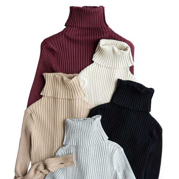 high neck turtleneck