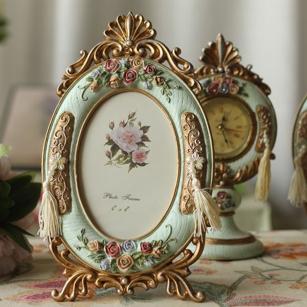 

vintage europe style p frame resin retro wedding deskwall picture frame for women friend birthday wedding gift