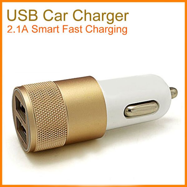 

for iphone 11 samsung s20 universal dual port car charger colorful adapter usb car plug 5v 1-2amp 2 ports universal car plug