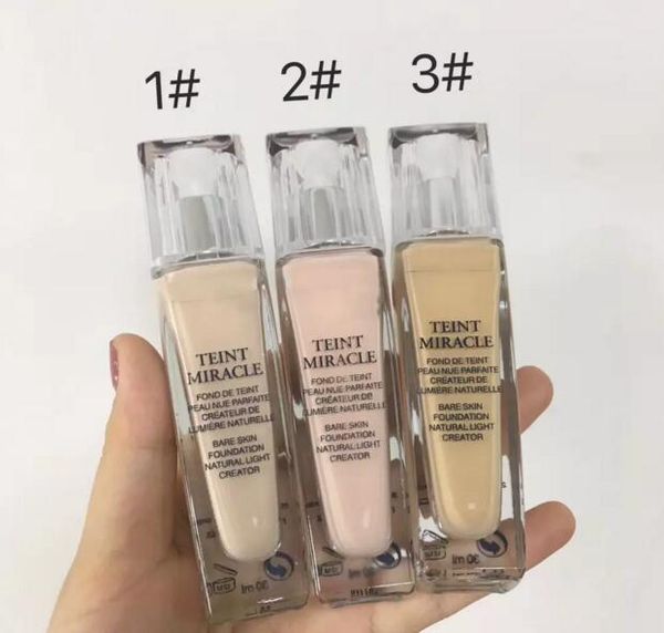 

Luxury Brand Teint Miracle Liquid Foundation Bare Skin Natural Light Creator 30ML