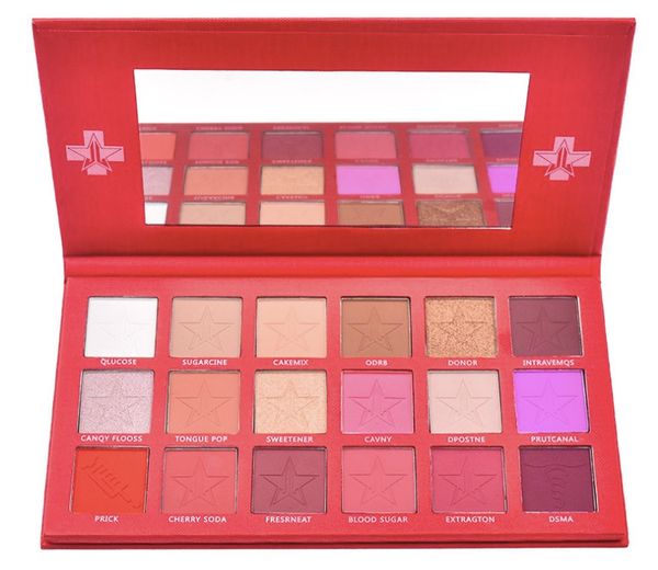 

Brand High Pressed Eyeshadow Palette: 15 Colors Thirsty and 18 Colors Blood Sugar Kyshadow Pressed pigment palette matte Eye Shadow Freeship